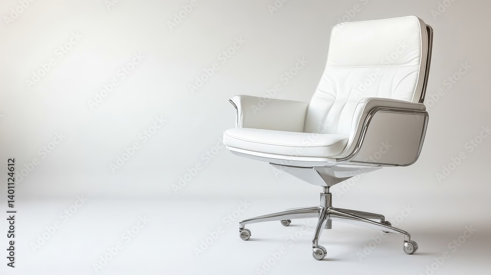Modern White Leather Office Chair Design Modern White Leather Office Chair Design