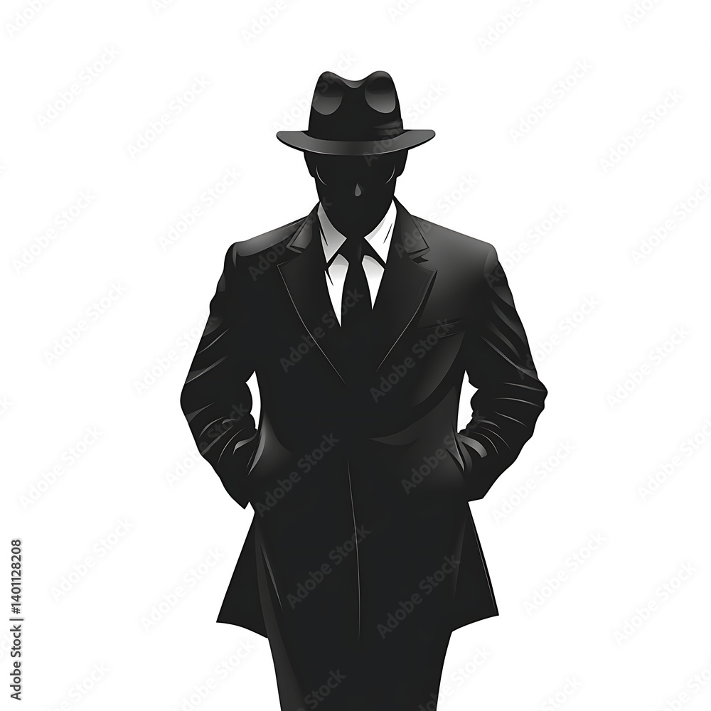 Silent Man in Suit Silent Man in Suit