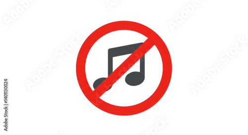Isolated No Music Symbol Free Download Isolated No Music Symbol - GFXLoad