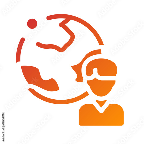 Vector Design Migration Icon Style