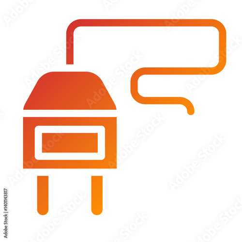Vector Design Power Plug Icon Style