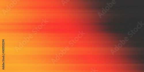 Abstract orange and red gradient background with grainy texture. The design is perfect for banners, posters, headlines and covers.