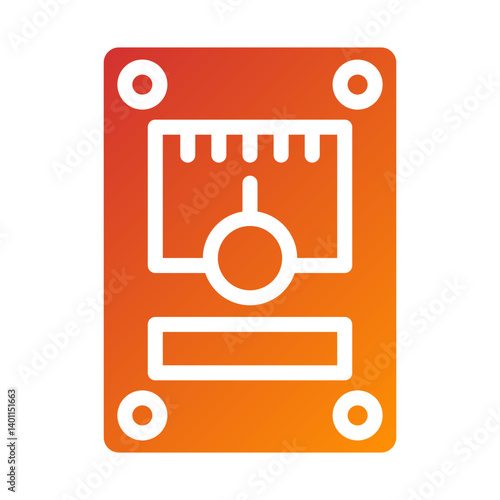 Voltmeter Icon Style