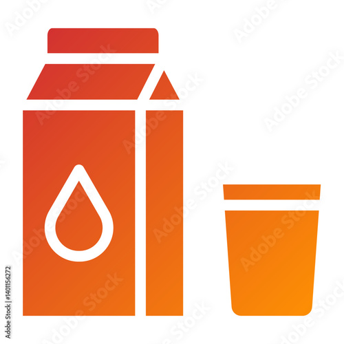 Milk Icon Style