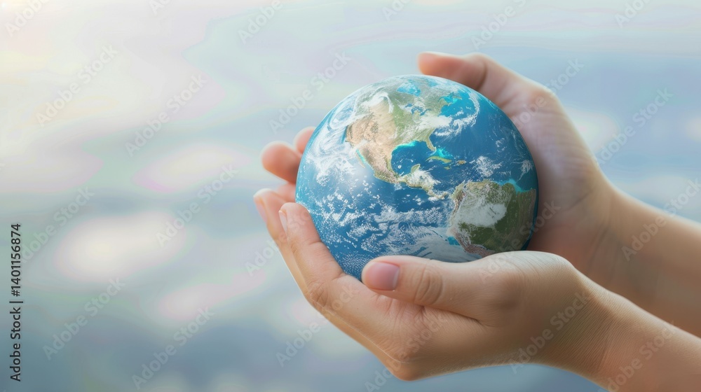 Hands Holding the Earth Hands Holding the Earth