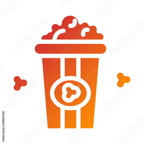 Popcorn Icon Style