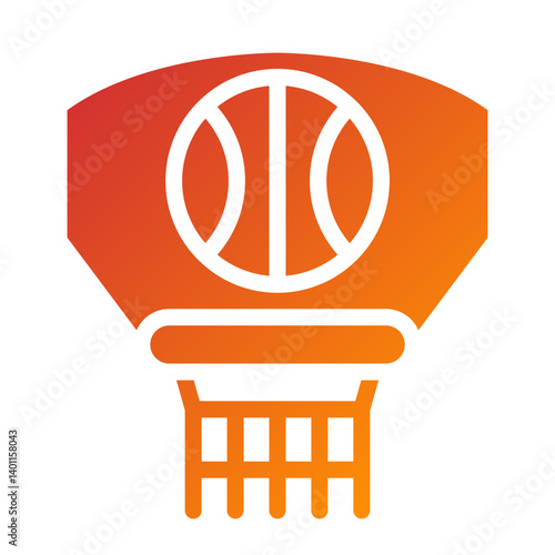 Basketball Icon Style