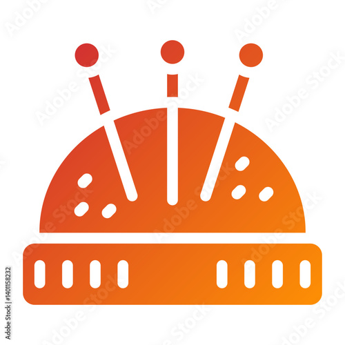 Pin Cushion Icon Style
