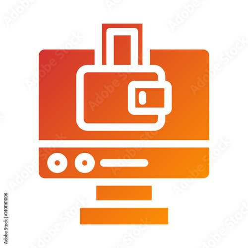Digital Wallet Icon Style