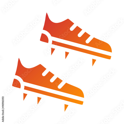 Cleats Icon Style