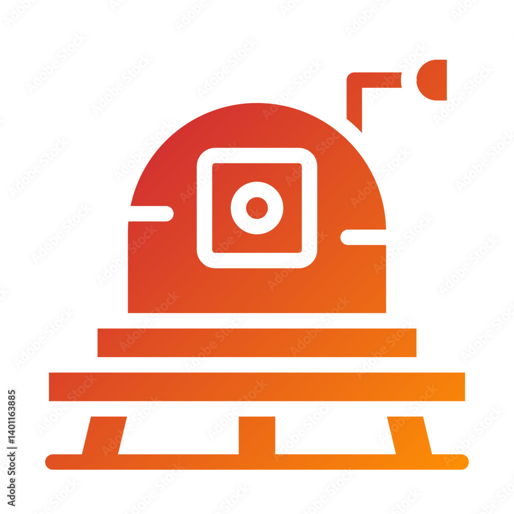 Fototapeta premium Lander Icon Style