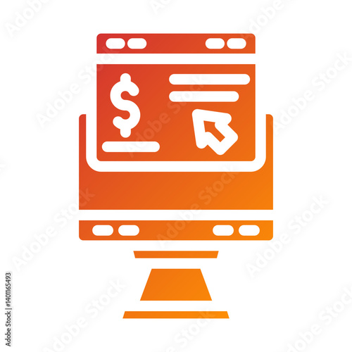 Pay Per Click Icon Style