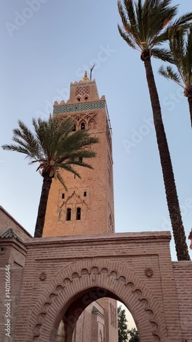 Koutoubia-Moschee in Marrakesch, Marokko