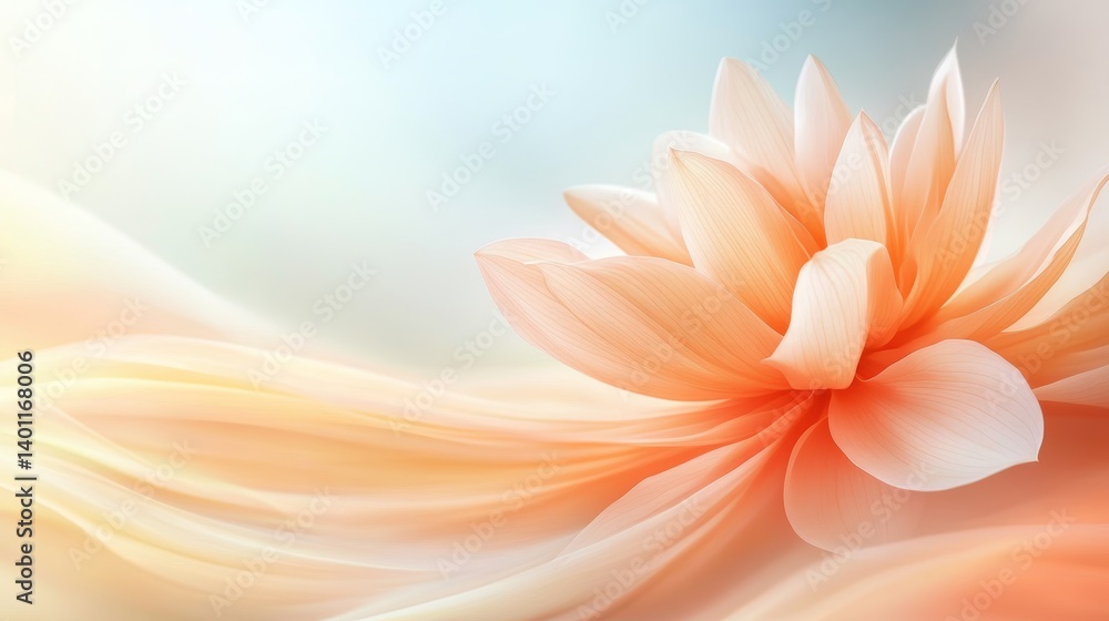 Peach Blossom Serenity: A Dreamlike Floral Image Peach Blossom Serenity: A Dreamlike Floral Image