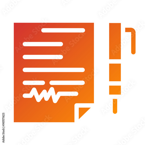 Oil Contract Icon Style