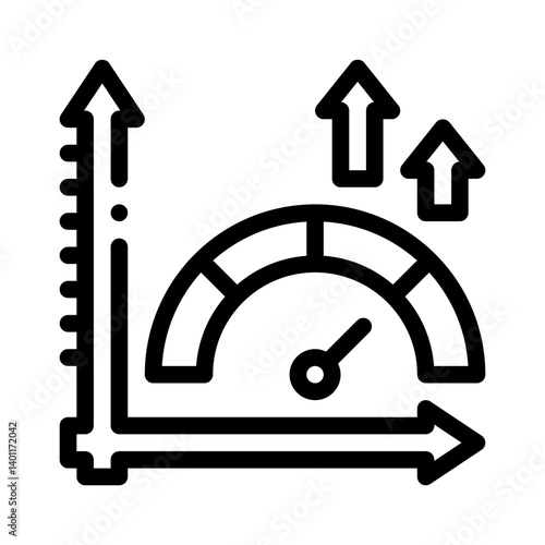 metric line icon