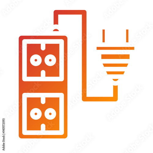 Power Strip Icon Style