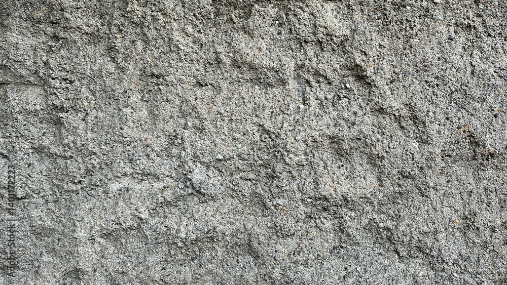 Rough Wall, Concrete Texture, Gray Surface Rough Wall, Concrete Texture, Gray Surface