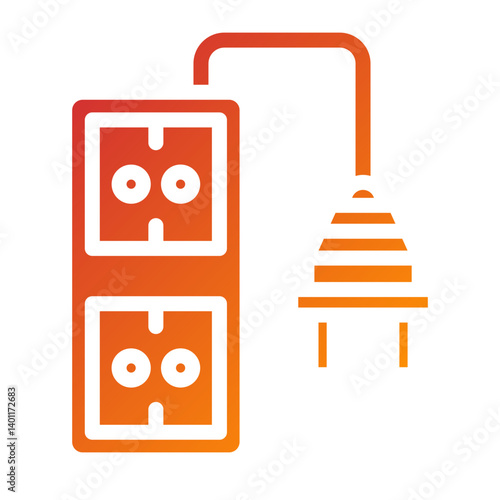 Extension Cord Icon Style