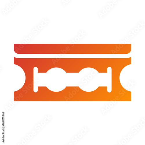Razor Blade Icon Style