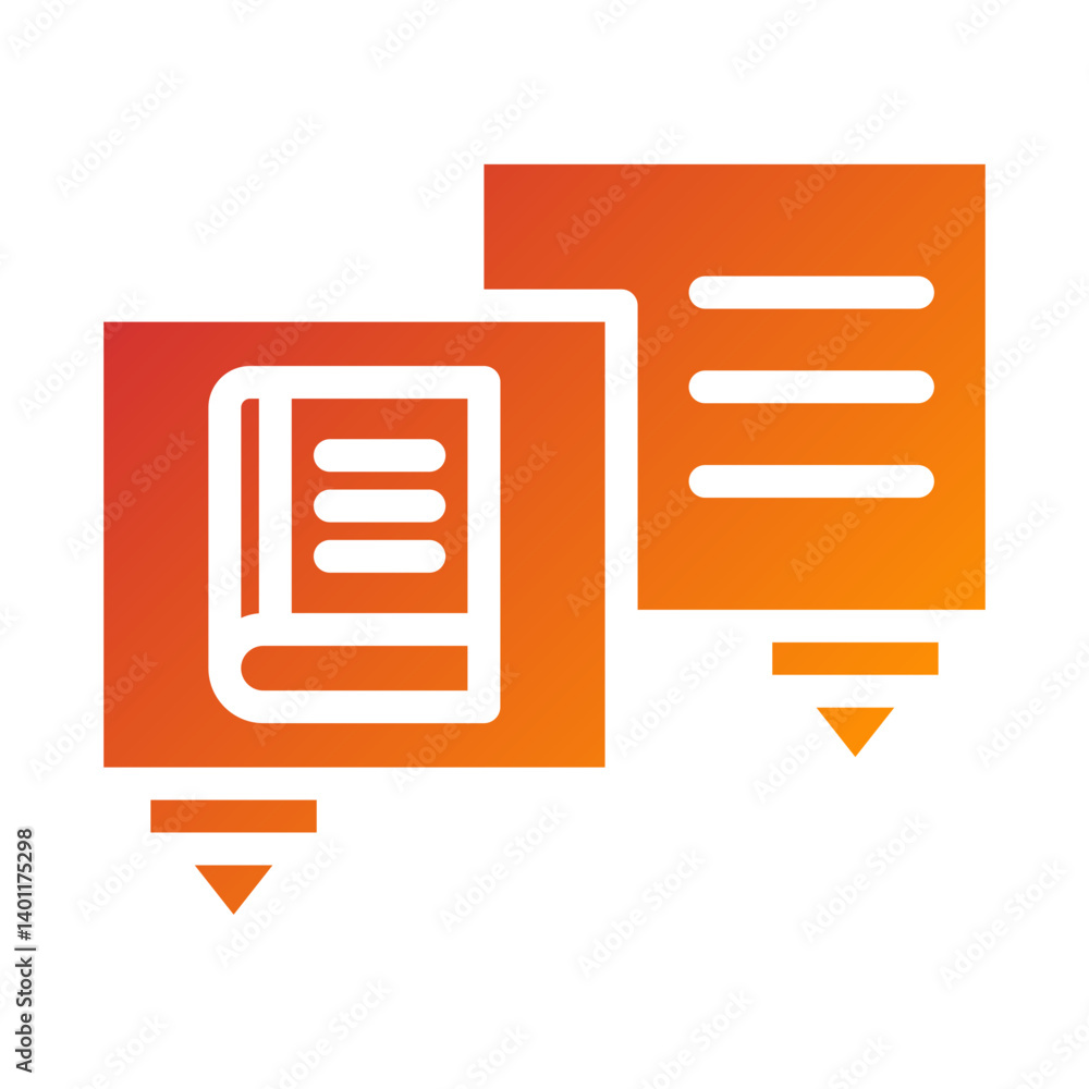 Library Chat Icon Style Library Chat Icon Style