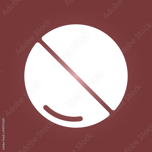 Capsule trendy icon royal abstract vector illustration colorful artwork lovely design