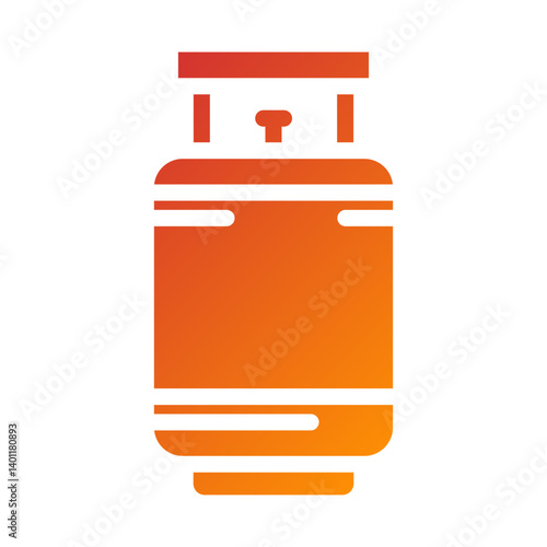 Gas Cylinders Icon Style