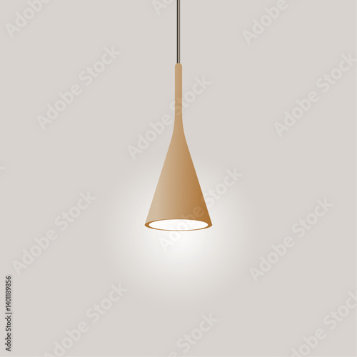 pendant lamp, realistic design
