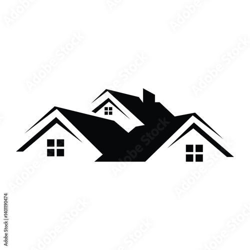 roof real estate logo