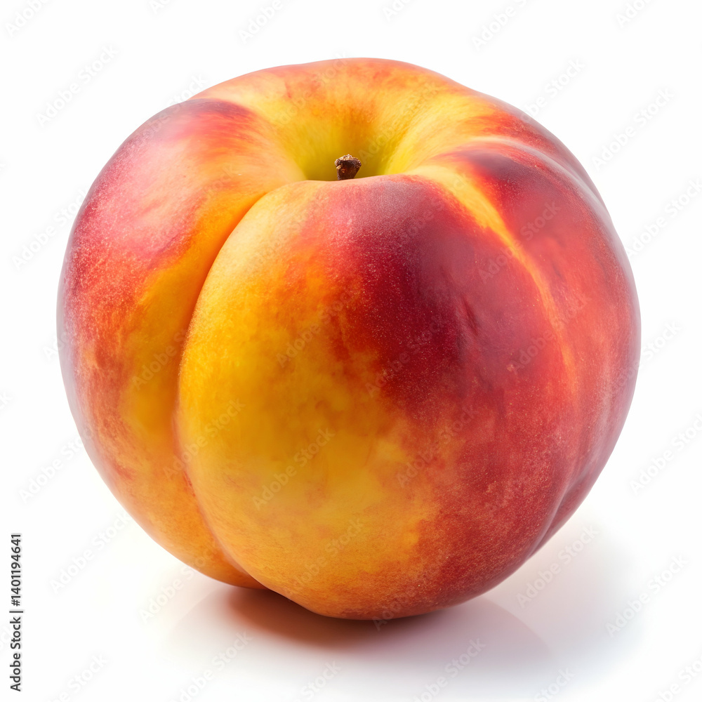 peach isolated on white background peach isolated on white background