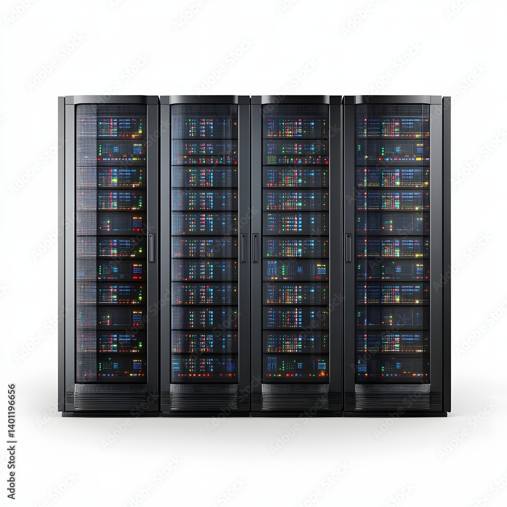 open door with a lock