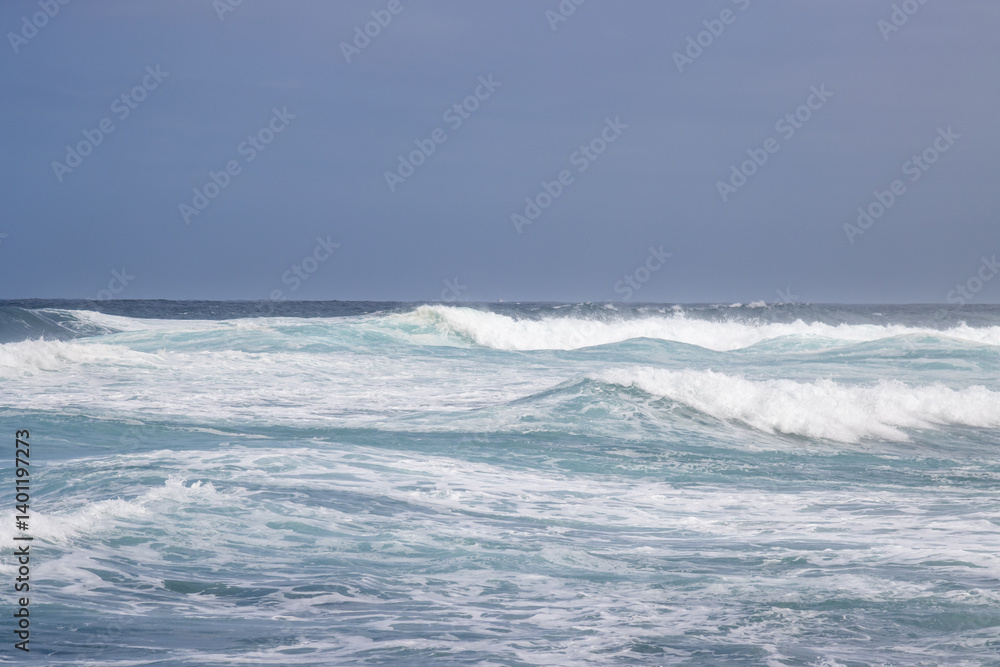Waves of the Atlantic ocean, Gran Canaria, Spain Waves of the Atlantic ocean, Gran Canaria, Spain