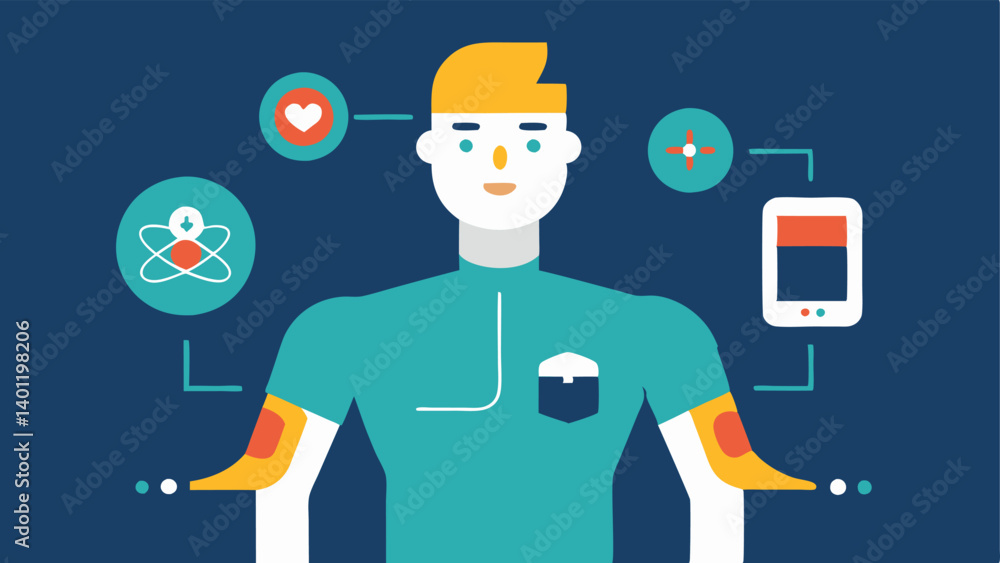 Tech and Biohacking A biohacker using wearable technology like a smarch or fitness tracker that monitors their biometrics for hormonerelated data. Tech and Biohacking A biohacker using wearable technology like a smarch or fitness tracker that monitors their biometrics for hormonerelated data.