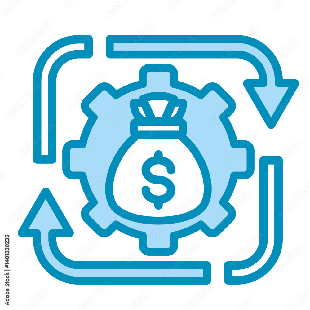 Working Capital Icon Element For Design Working Capital Icon Element For Design