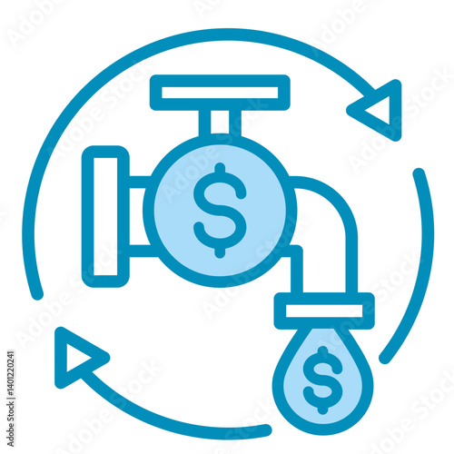 Liquidity Analysis  Icon Element For Design	