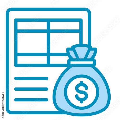 Accounts Receivable  Icon Element For Design	