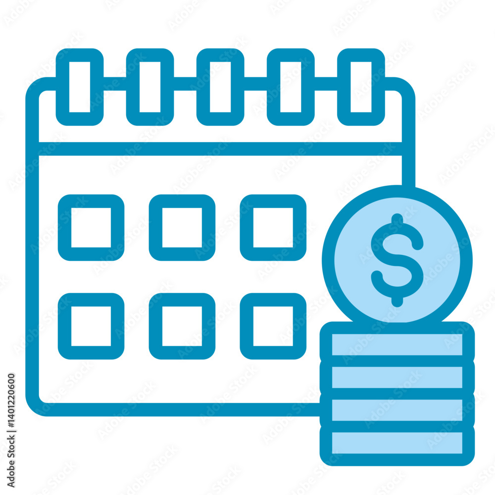 Payment Schedule Icon Element For Design Payment Schedule Icon Element For Design