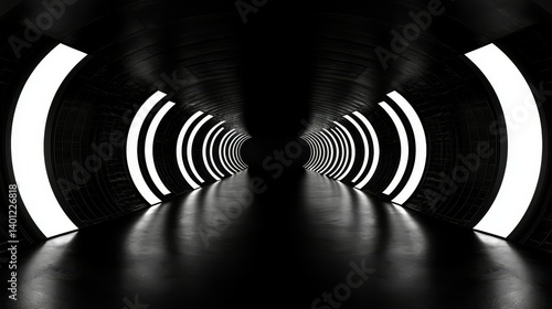 4K HDRI Spherical Environment Map High-Contrast Interior with Intense Sunlight - Equirectangular Rendering Background