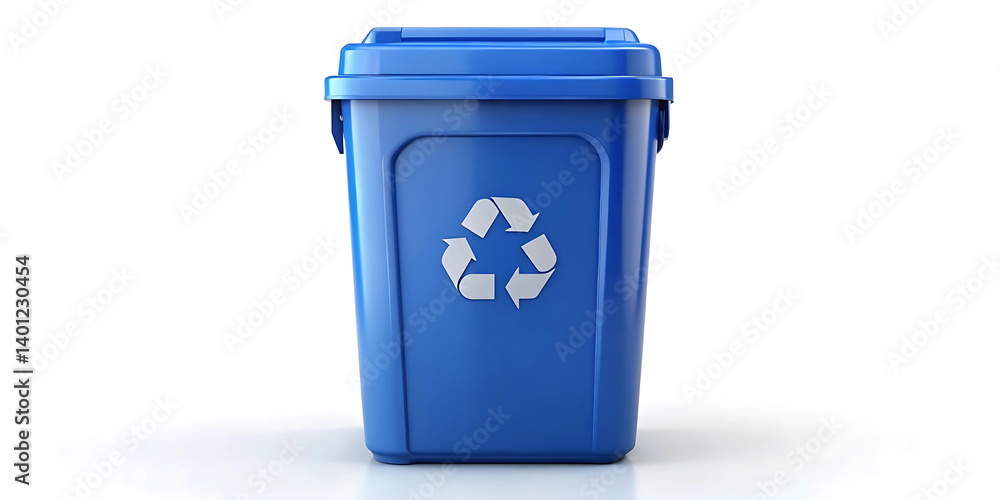 blue plastic garbage bin blue plastic garbage bin