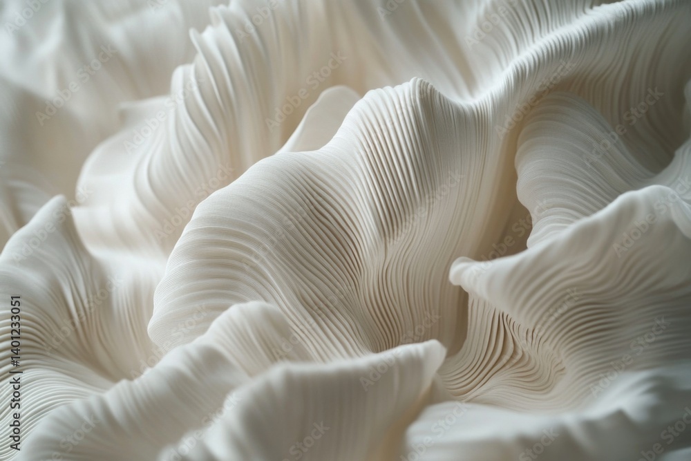 Close up view of white mushroom Close up view of white mushroom