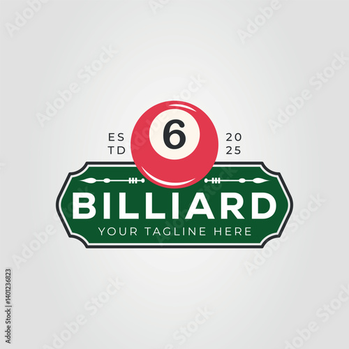 Billiard logo designs ideal for a billiard hall. Great for branding, signage, merchandise, and marketing materials for billiard businesses.