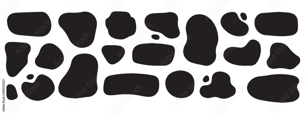 Organic shape round form set. Liquid organic blob curve background abstract shape frame. Doodle abstract liquid blob, wavy different form. Soft round oval pattern background. Vector eps file Organic shape round form set. Liquid organic blob curve background abstract shape frame. Doodle abstract liquid blob, wavy different form. Soft round oval pattern background. Vector eps file