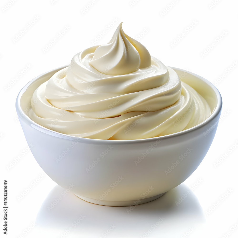 bowl of cream bowl of cream