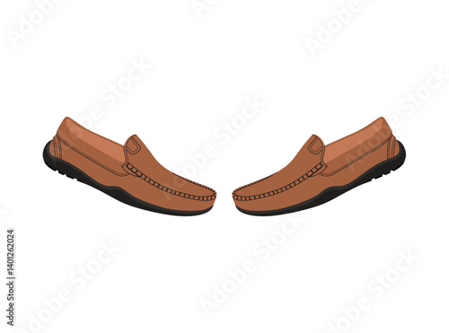 Vector loafer design, Shoe sketch, Sneakers vector, Shoes outline illustration, vector drawing. Shoe isolated on white background, vector illustration Loafer, Shoes clipart, Pair of shoes.