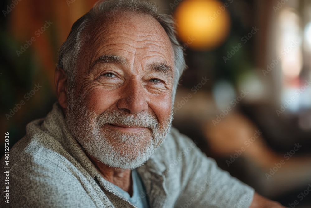 Older man with a white beard and grey hair, reading a book by the window, bathed in soft morning light. A vase of flowers sits on the sill. Older man with a white beard and grey hair, reading a book by the window, bathed in soft morning light. A vase of flowers sits on the sill.
