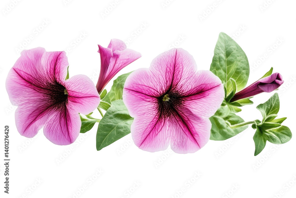 Isolated Petunia Image on transparent background Isolated Petunia Image on transparent background