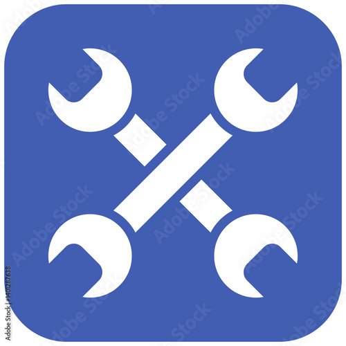 Cross Wrench Icon