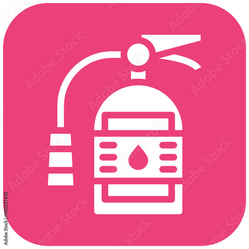 Картината върху платно Fire Extinguisher Icon