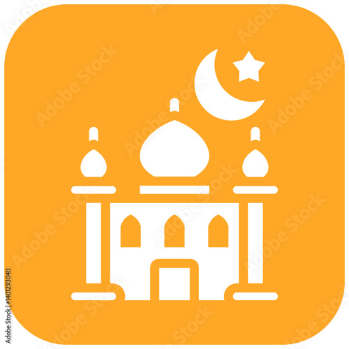 Muslim Praying Icon
