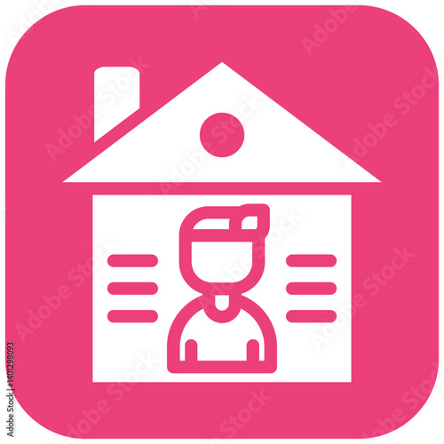 Working at Home Icon